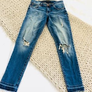 Nordstrom Distressed blue jeans